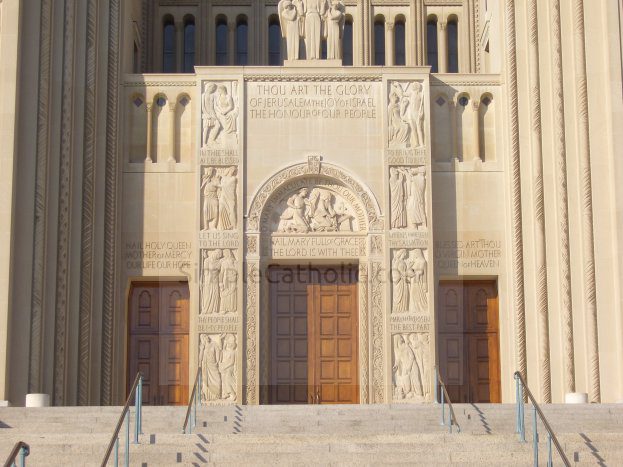 Church Exterior – National Shrine of the Immaculate Conception - Simple Catholic