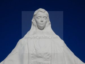 Our Lady of Peace Statue - Simple Catholic